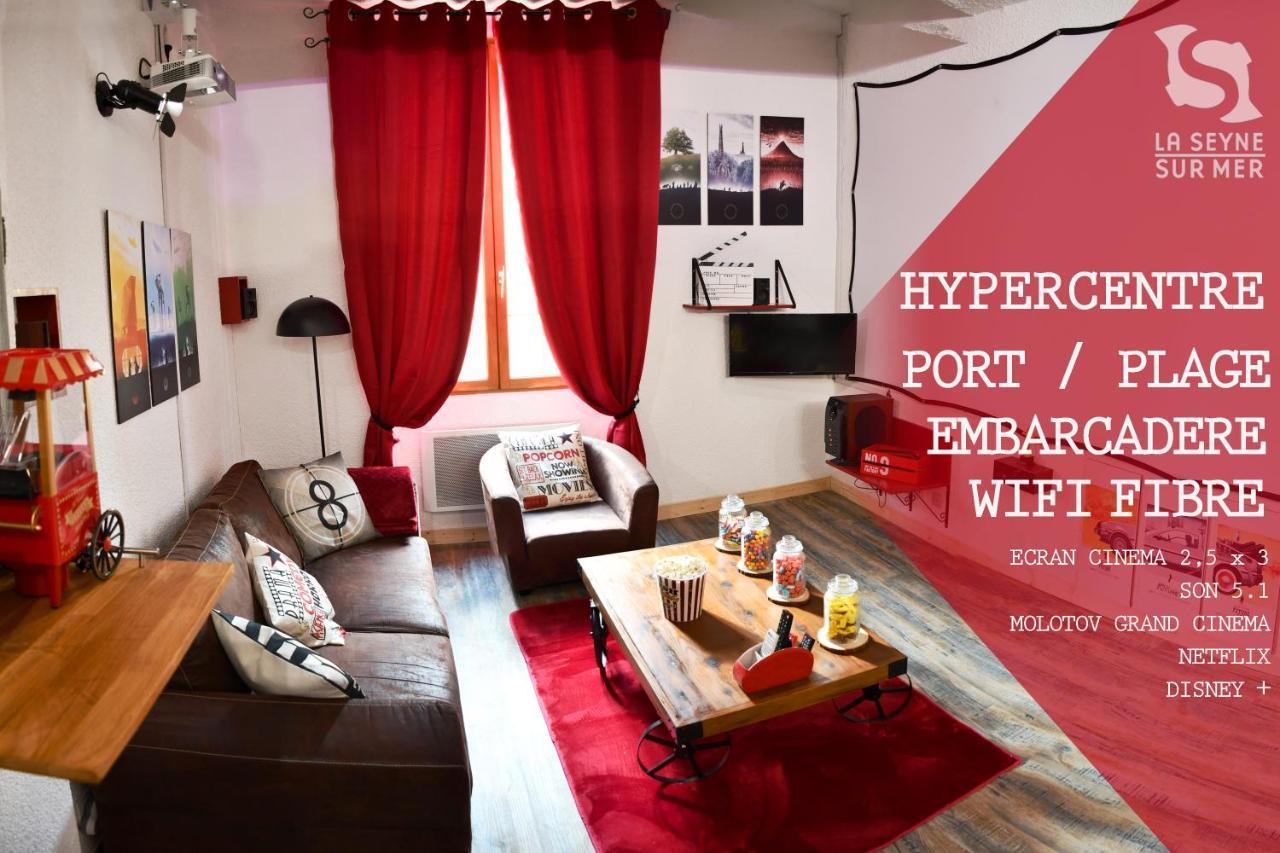 L'Aparte H24,Cosy,Port,Plage,Wifi,Netflix La Seyne-sur-Mer Luaran gambar