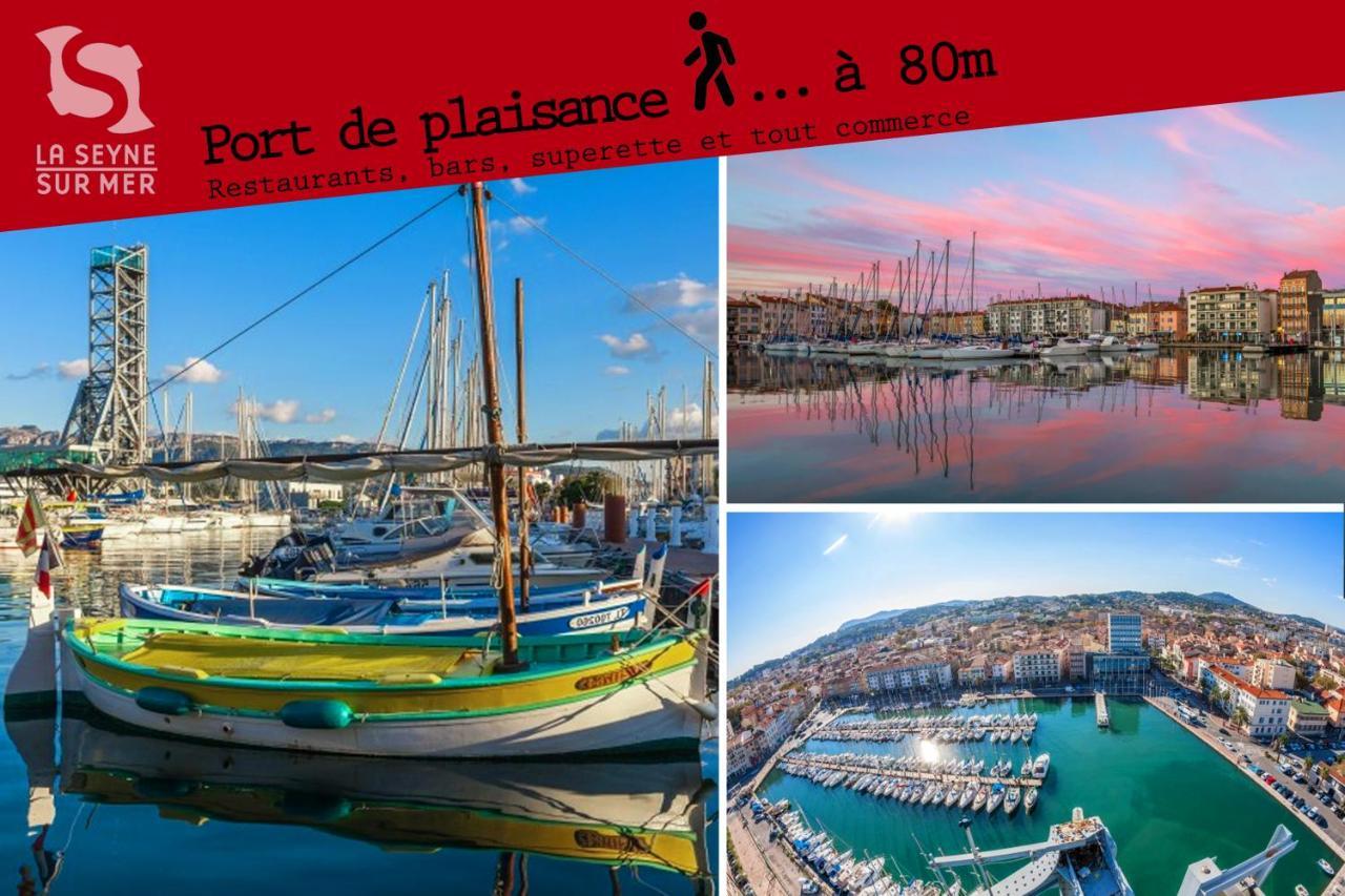 L'Aparte H24,Cosy,Port,Plage,Wifi,Netflix La Seyne-sur-Mer Luaran gambar